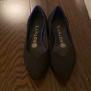 Rothy’s flats black size 6
